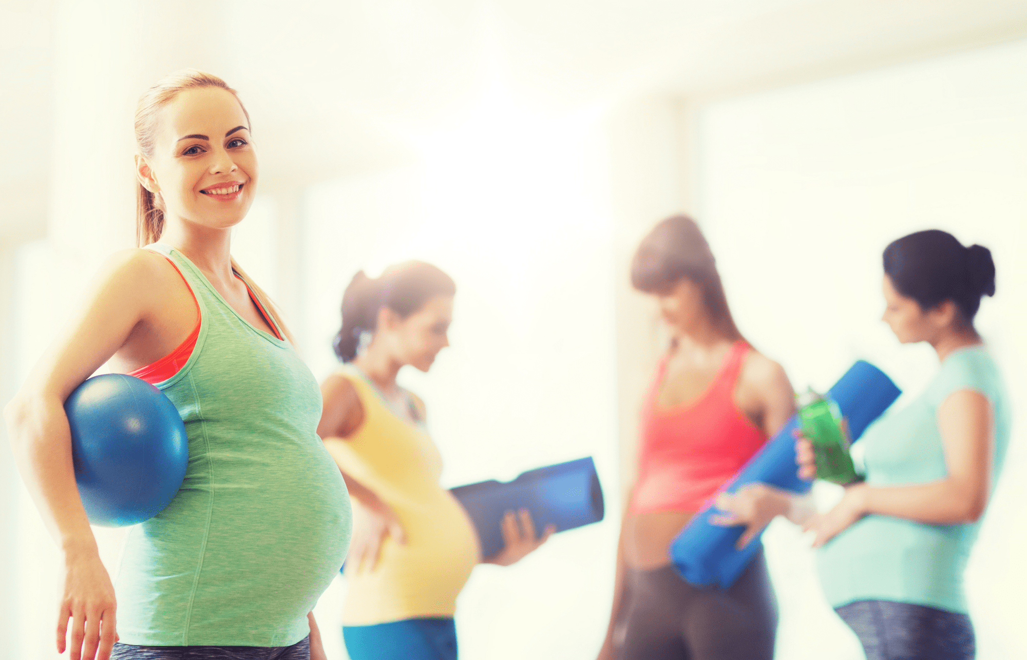 Zajęcia dla kobiet w ciąży na siłowni