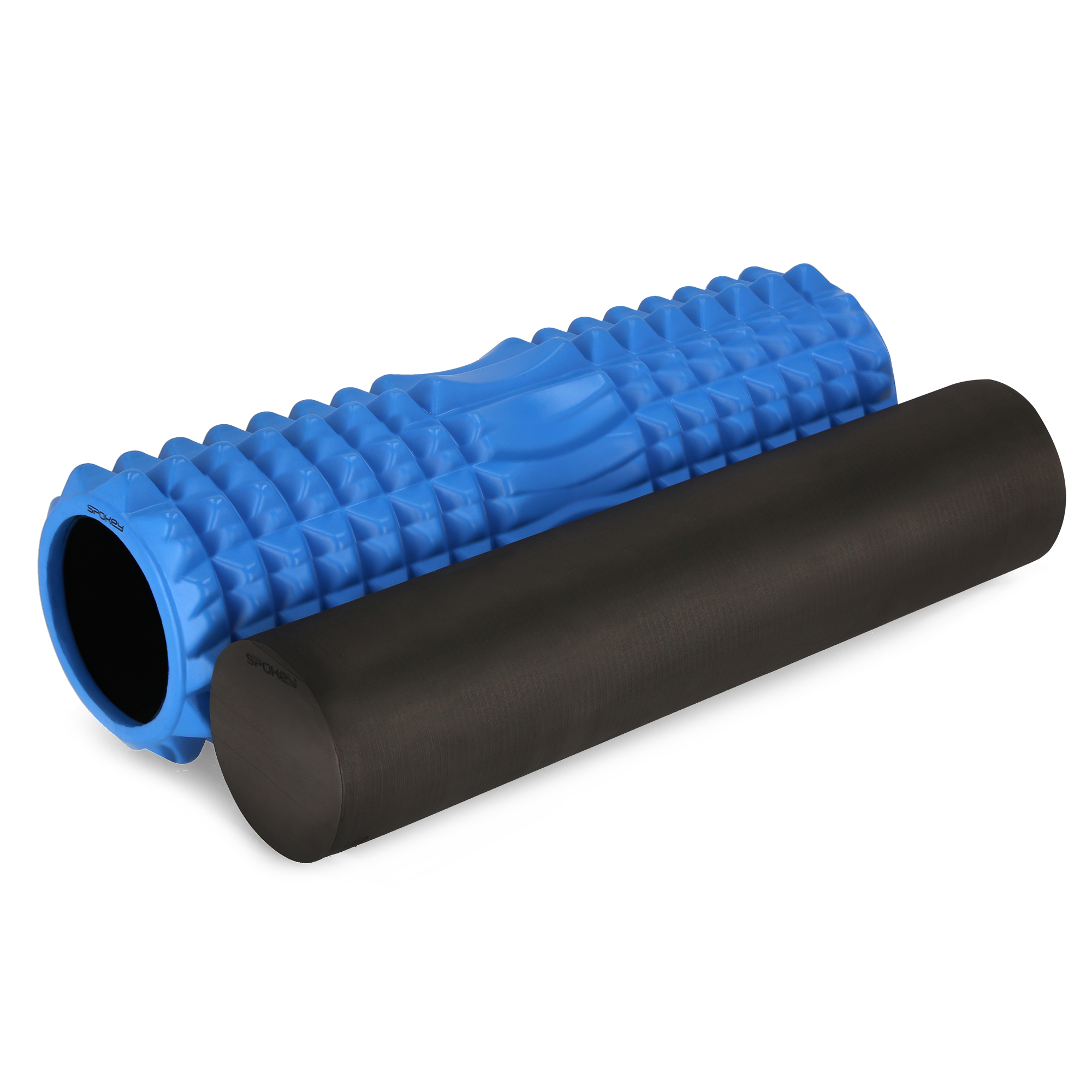 Zestaw wałków fitness 2w1 roller (2 części) niebieski Spokey MIXROLL 2in1